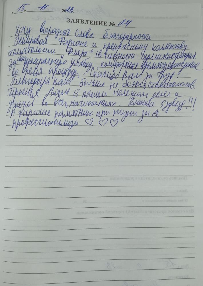Отзыв от Анжела 16.11.2023 11:26:44
